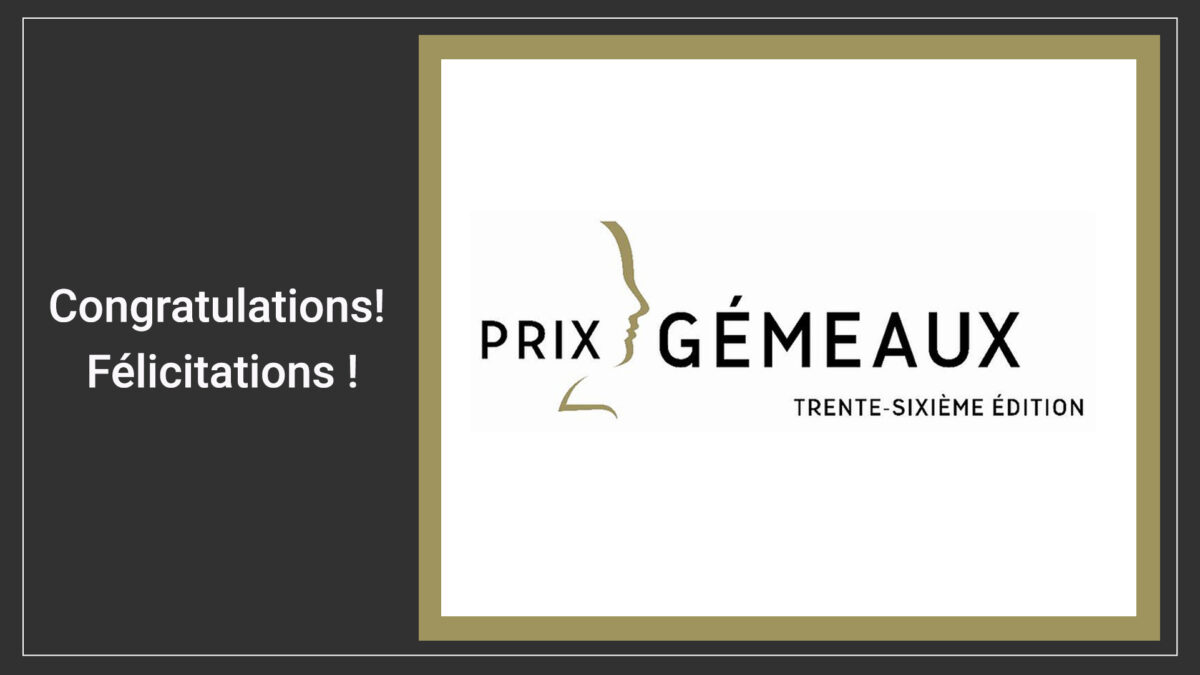 2021 Prix Gérmeaux Award nominations